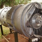 The engine of the Lockheed U-2 which was shot down above Cuba during the Cuban Missile Crisis.