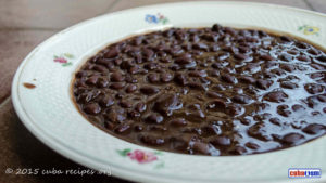 Cuban black beans soup