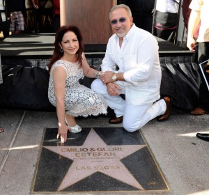 Emilio+Gloria+Estefan+Las+Vegas+Walk+Stars+XqdNNgsftJFl