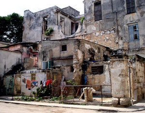 Barrios marginales en La Habana