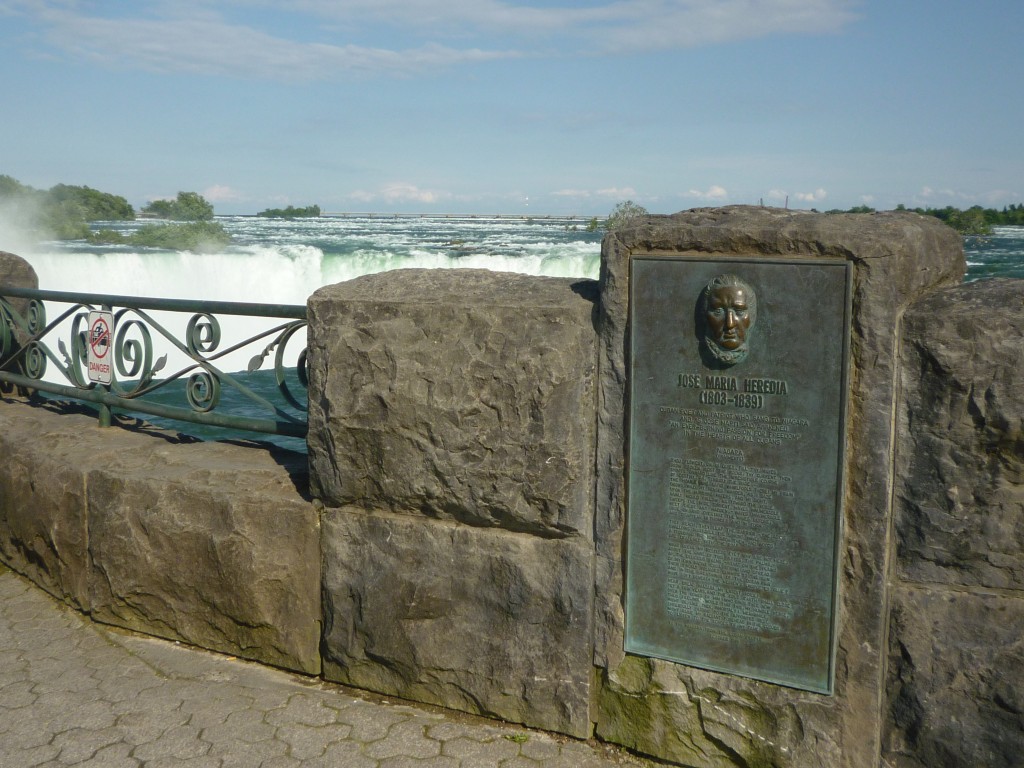 JoseMariaHeredia-plaque-niagarafalls