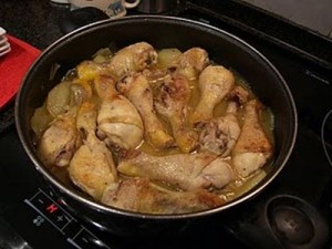 pollo escabeche