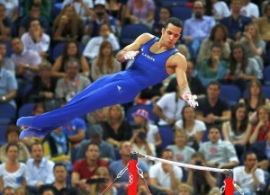 1Aug12 Men's Individual All Around Artistic Gymnastics bronze USA Danell Leyva-by Getty