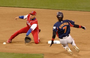 2006-wbc-yulieski-gourriel-guards-second-base