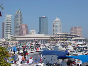 Downtown_Tampa_and_Convention_Center_During_Gasparilla_Pirate_Fest_2003