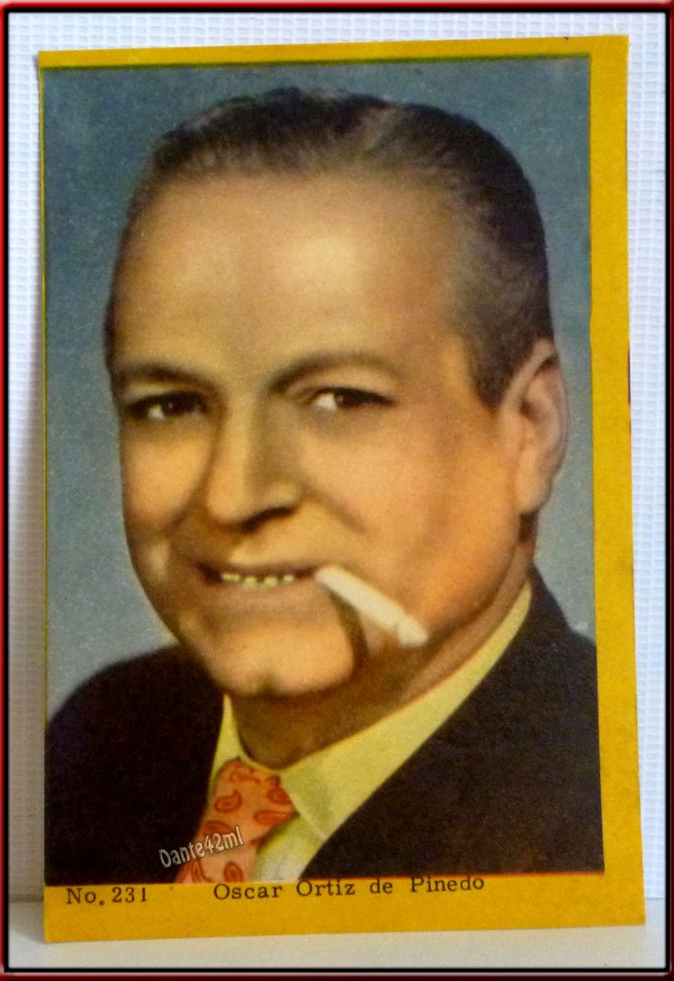 OSCAR ORTIZ DE PINEDO, Comic Actor of the Mexican Cinema. (Born: Havana)  *** OSCAR ORTIZ DE PINEDO, Actor comico del Cine Mexicano. (Nacido en La  Habana) | The History, Culture and Legacy