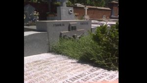 The Abandoned grave of Fulgencio Batista. (Photo: Rafael Azcuy González)