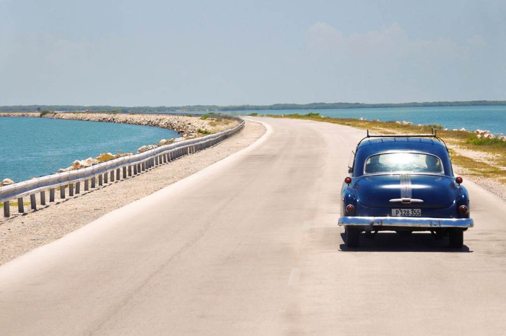 CUBA TODAY-HOY: Pedraplen a Cayo Santa Maria. 