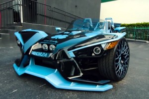 El Avorza Polaris Slingshot de Yoenis Céspedes. (BOLDRIDE)