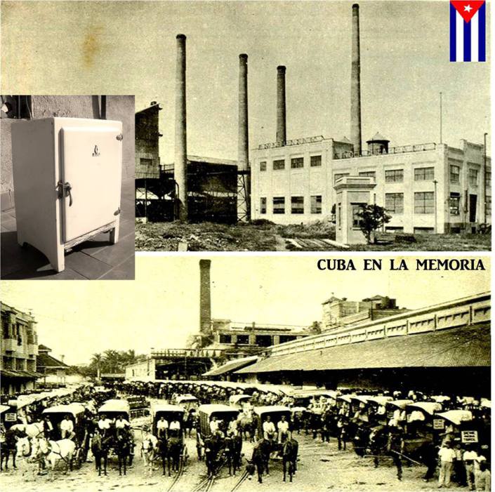 In the photo below you can see the many dedicated to the distribution of ice in the city bogies, so you can imagine the great demand they would have. They had not come refrigerators. 