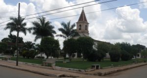 Vista de la Iglesia del municipio de Perico, ubicado en la LLanura Habana-Matanzas,