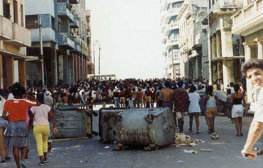 Protestas durante el "Periodo Especial' en Cuba.(1994)