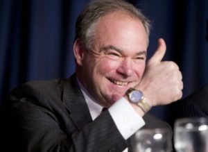 Senator "Tim" Kaine.