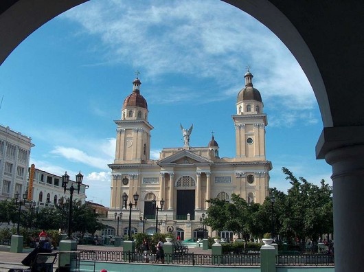 La Catedral de Santiago de Cuba.