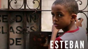 Poster for the film 'Esteban', one of the films selected for the Festival Poster of the film 'Esteban', one of the films awarded at the Festival of Huelva, Spain. 