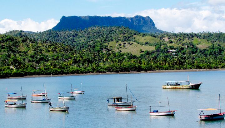 Paisaje del "Yunque" de Baracoa, Oriente.