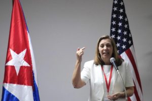 Josefina Vidal, director of U.S. affairs at the Cuban foreign ministry.