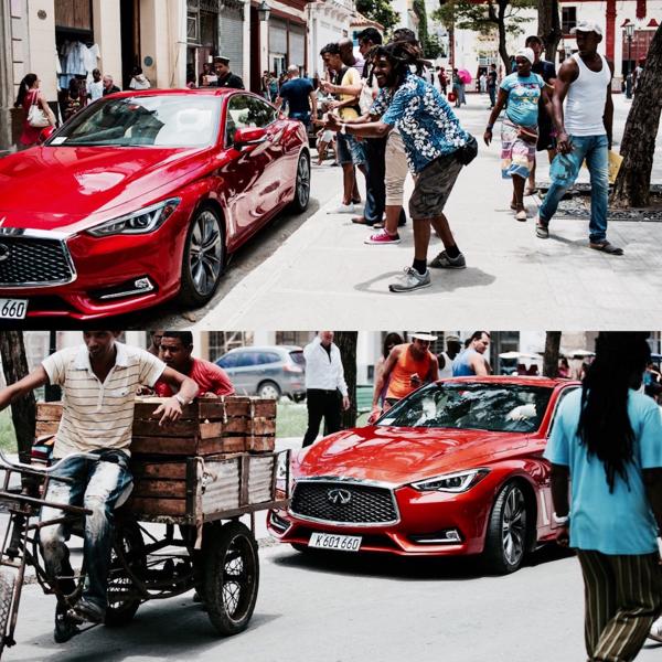 The inhabitants of Havana were amazed to the vehicle designed by a son of Cuban exiles, symbol of the diplomatic rapprochement between the two Nations. 