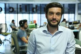 Pablo Bustinduy, secretario relaciones internacional del Partido español Podemos