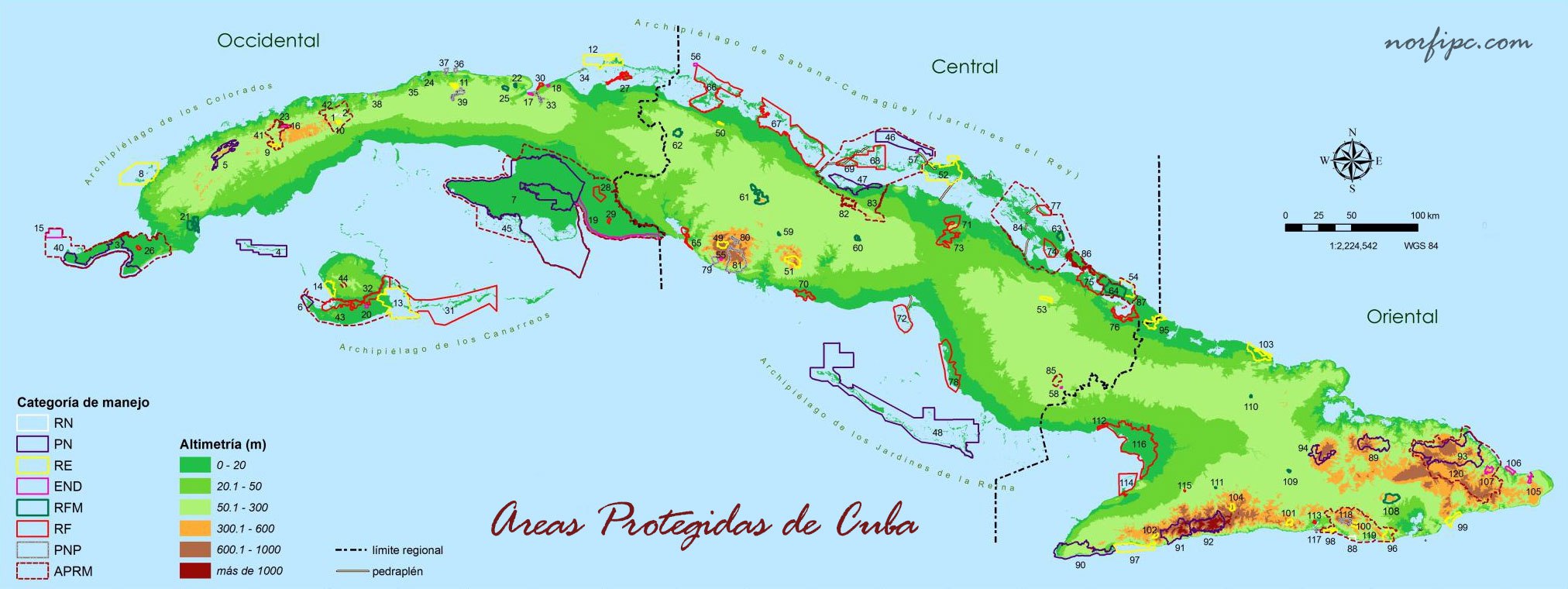 mapa-de-areas-protegidas-de-cuba