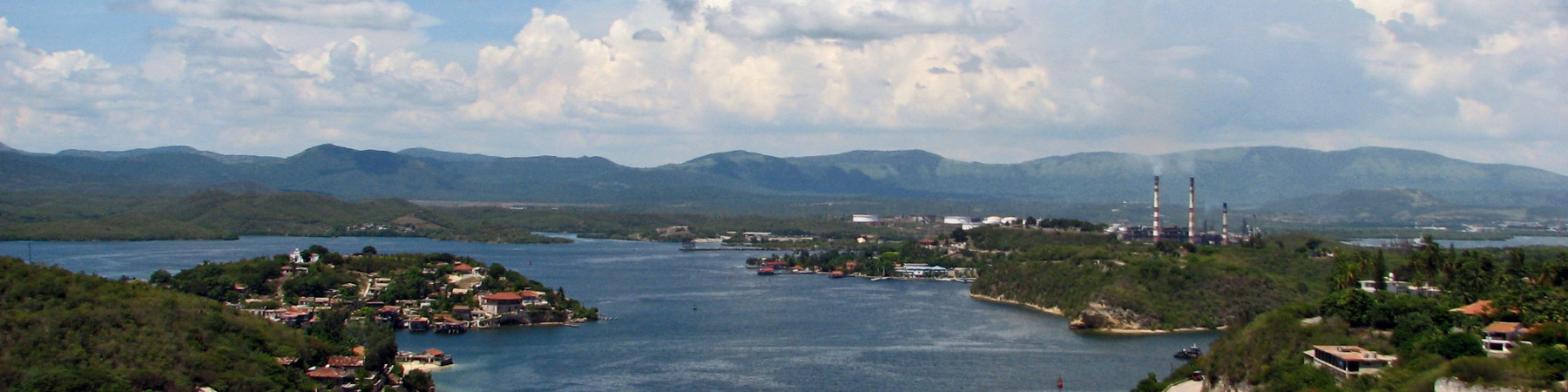 Santiago de Cuba Bay. 