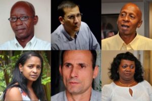 Opposition Candidates for a Change in Cuba. 