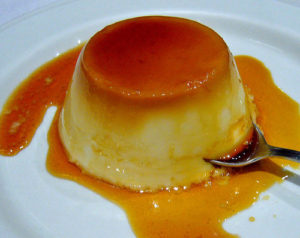 flan de queso