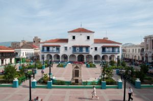 Parque Cespedes, Santiago de Cuba.