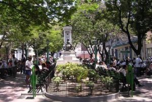 Plaza de Dolores, Santiago de Cuba. 