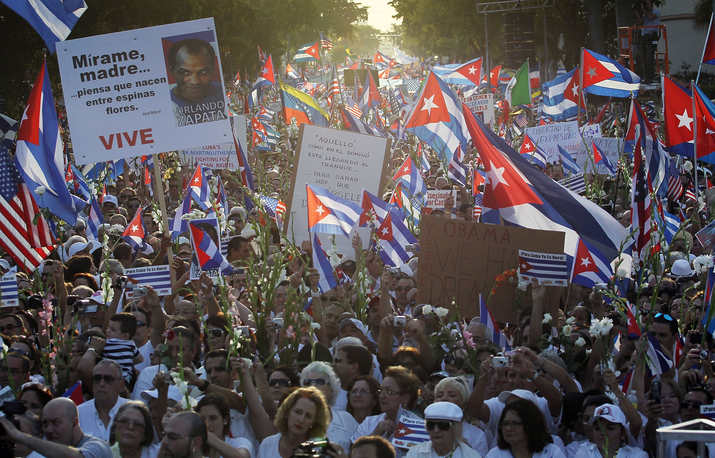 American marches. Эмбарго США против Кубы. American March.