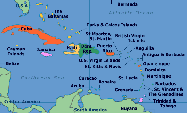 carribean-map_first atlantic commerce