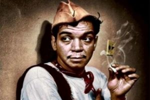 According to Cantinflas, the work should not be very good, as the rich would have grabbed it. 