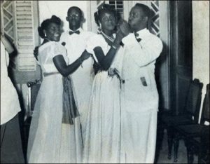 Dancing at an Afrocuban social club