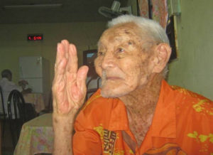 Sanrichiro Shimazu died in the Nursing Home of Nueva Gerona on July 10, 2016, five months before turning 109 years old 