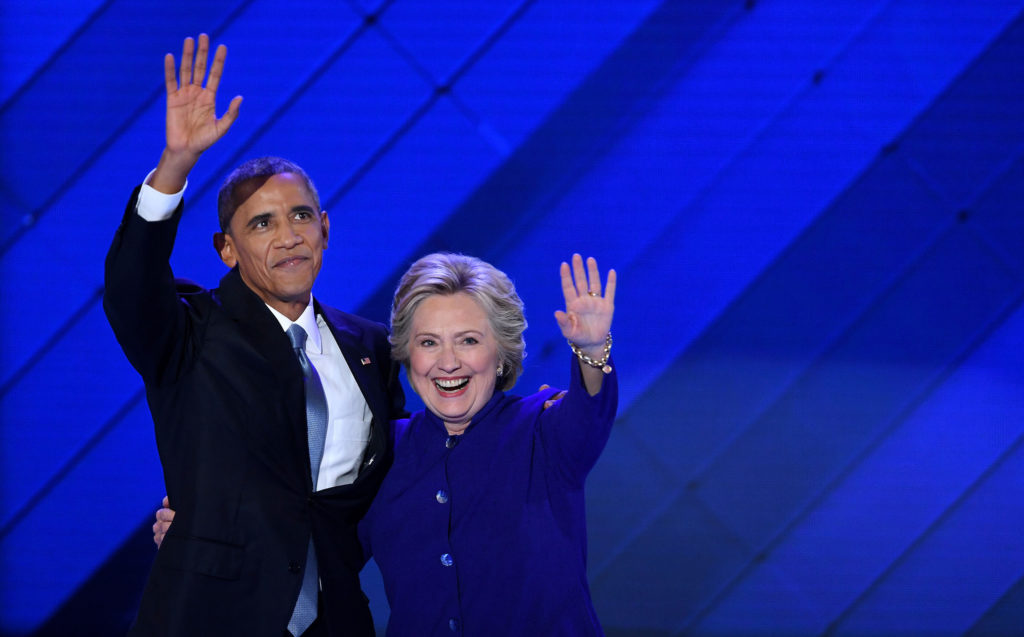 Obama-Clinton comenzaron el largo proceso. 