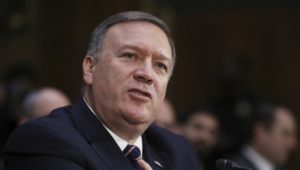 U.S. CIA DIRECTOR M. POMPEO.