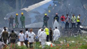 POSSIBLE CAUSES OF CUBANA DE AVIACION ACCIDENT.