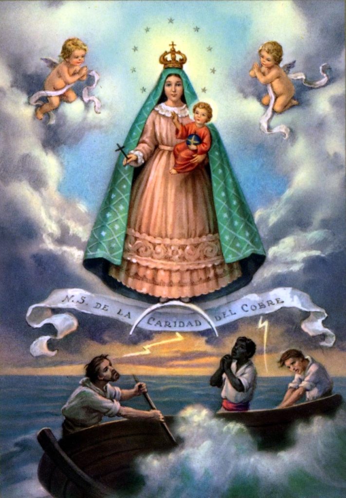 virgen caridad del cobre