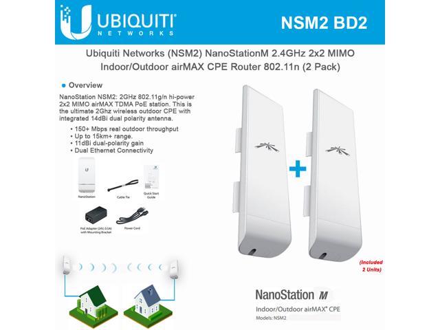 Las Ubiquiti NanoStation M2 amplifican la señal de una red wifi y se utilizan en Cuba para llevar internet a los hogares. (bionic)