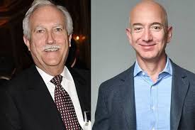 JEFF BEZOS AND HIS FATHER CUBAN AMERICAN MIGUEL BEZOS. 