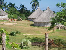 220px-Reconstruction_of_Taino_village,_Cuba