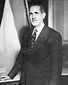 Cuban President Ramon Grau San Martin. 