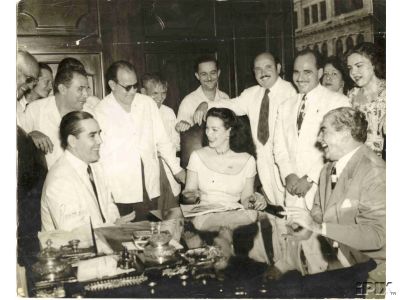 maria felix en palacio municipal, la habana