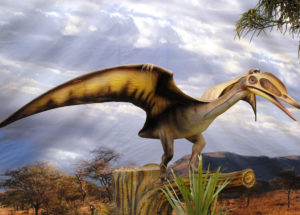 Reconstrucción pictórica de un pterosaurio. (GEOFRIK.COM)