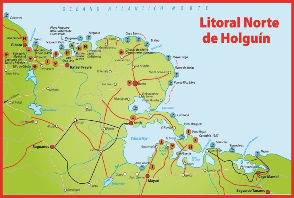 holguin-cuba-map-en-colores