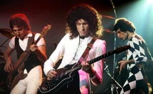 English  Band Queen 1980s.