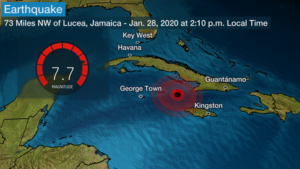 Cuba Jamaica Earthquake