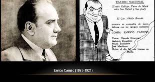 Caricatura hecha por Caruso en Cuba.