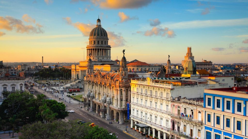 cuba-havana-downtown-aerial