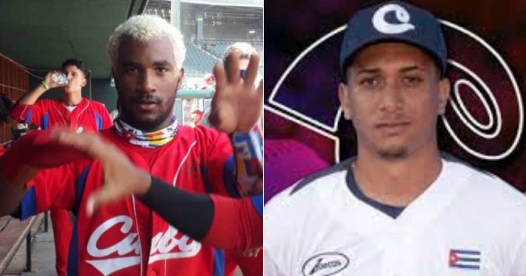 El jardinero Loidel Chapellí Jr., uno de los últimos peloteros en fugarse, este sábado, del equipo de Cuba en el Mundial Sub-23. (Captura)